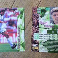 Panini Premium Card Bundesliga 96 Michael Klinker Nr.42