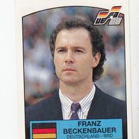 Panini Fussball Euro 1988 Franz Beckenbauer Deutschland Nr 51