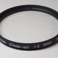 Hama Filter M55 Nahlinse + 2 Close Up Lens Bonnette d´Approche 33-50, 76255