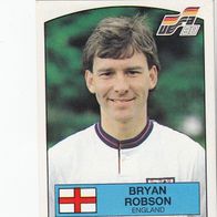 Panini Fussball Euro 1988 Bryan Robson England Nr 174