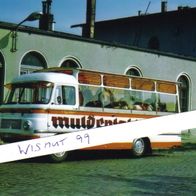 Bus-Foto DDR Oldtimer VEB IFA Kraftverkehr Personenverkehr Robur Muldentalexpress