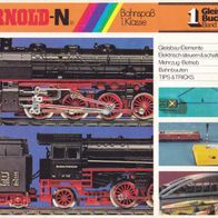 Arnold Gleisanlagenbuch Ratgeber Band 1 Technik 1976 Modell Eisenbahn Spur N
