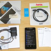 Microsoft Lumia 550 Smartphone LTE, 4.7" HD Bluetooth Handy SIM-frei Update 2020 OVP