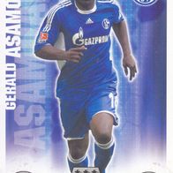 Schalke 04 Topps Match Attax Trading Card 2008 Gerald Asamoah Nr.284