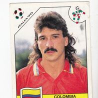 Panini Fussball WM Italien 1990 Gabriel Jaime Gomez Colombia Nr 296
