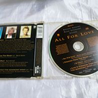 CD Soundtrack - The Tree Musketeers - All For Love 1994 B. Adams Sting