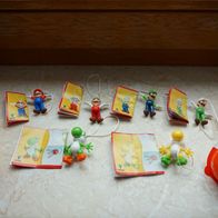 Joy Super Mario alle 6 Figuren Mario DV548/ A Luigi DV549/ A Yoshi DV550/ A + 6 BPZ
