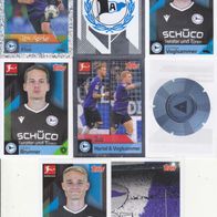 8x Arminia Bielefeld Topps Sammelbilder 2020