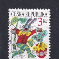 Tschechien, Tschechische Republik, 1997, Mi. 134, Ostern, 1 Briefm., gest.