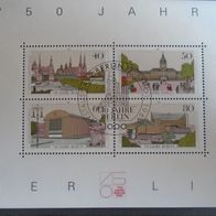 Briefmarke BRD Berlin: 1987 - Block 8 - Ersttagsstempel