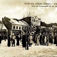 LÖTZEN - (Ostpr.) - Kaiserparade - 1915 - Repro !!!