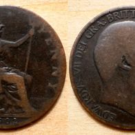 Half Penny 1902 Großbritannien