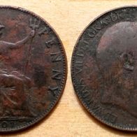 Half Penny 1907 Großbritannien