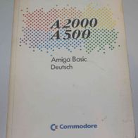 Amiga BASIC Commodore Originalmanual, Amiga-Programmierliteratur in deutsch