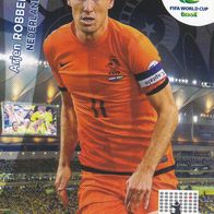 Panini Trading Card Fussball WM 2014 Arjen Robben Nr.256 aus Holland