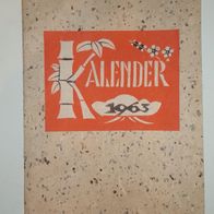 Keisuke Serizawa Kalender 1963, 12 Schablonendrukblätter in einer Mappe