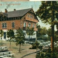 95632 Wunsiedel im Fichtelgebirge Luisenburggaststätte 1909