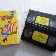 VHS Junior 2 Org. Episoden Wickie und die starken Männer im Schuber Set Rarität