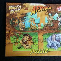 Fremdfiguren - Borgmann - Ravensberger Beipackzettel In Afrika / Puzzle