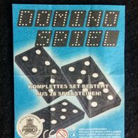 Fremdfiguren - Borgmann - Ravensberger Beipackzettel Domino Spiel