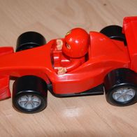 Duplo/ Lego Ferrari Formel 1 incl. Fahrerfigur, rot 2003