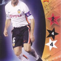FC Valencia Panini Trading Card Champions League 2007 David Albelda Nr.84