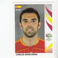 Panini Fussball WM 2006 Carlos Marchena Espana Nr 534