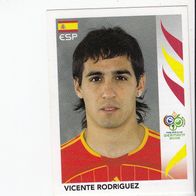Panini Fussball WM 2006 Vicente Rodriguez Espana Nr 541