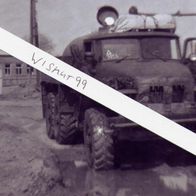 NVA-Foto DDR Oldtimer Landstreitkräfte Rückwärtiger Dienst LKW Ural Trinkwasser