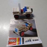 Lego 330 Oldtimer, Jeep, Auto mit original Bauanleitung von 1968 komplett