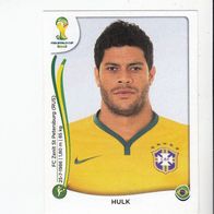 Panini Fussball WM 2014 Hulk Brasil Nr 49