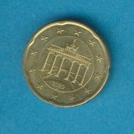 Deutschland 20 Cent 2020 D