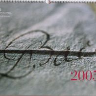 Johann Sebastian Bach Kalender 2005