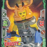 Lego Ninjago Trading Card 2018 Crusty Kartennummer 76