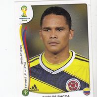 Panini Fussball WM 2014 Carlos Bacca Colombia Nr 198