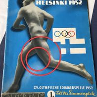 Olympia Helsinki 1952 15. Olympische Sommerspiele 1952, 1. Teil, Zeitschrift