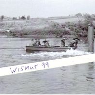 NVA-Foto DDR Oldtimer Panzertruppen UF-Fahrt Rettungs-Sicherungsboot RSB