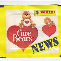 Panini Care Bears News eine ungeöffnete Tüte von 1987