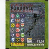 Panini Bundesliga Fußball 2006 / 2007 eine ungeöffnete Tüte