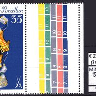 DDR 1979 Meissener Porzellan (I) MiNr. 2469 L mit Leerfeld postfrisch