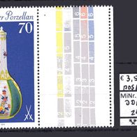 DDR 1979 Meissener Porzellan (I) MiNr. 2471 L mit Leerfeld postfrisch -1-