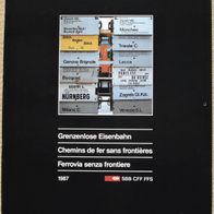 Kalender 1987 der Schweizer Bahnen: SBB CFF FFS