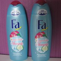 2 x " FA-Summertime Moments-Gurkenwasser & Freesien" Duschgel "Neu * Limited Edition
