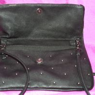 Damenhandtasche schwarz mit Pailletten
