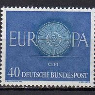 Bund BRD 1960, Mi. Nr. 0339 / 339, EUROPA, postfrisch #17618