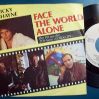 ricky shayne FACE THE WORLD ALONE -7" Singel 45er (EM)