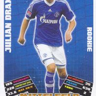 Schalke 04 Topps Match Attax Trading Card 2012 Julian Draxler Nr.279 Rookie