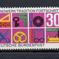 Bund BRD 1968, Mi. Nr. 0553 / 553, Handwerk, postfrisch #17830