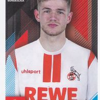 1. FC Köln Topps Sammelbild 2020 Jan Thielmann Bildnummer 199