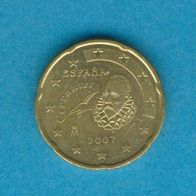 Spanien 20 Cent 2007